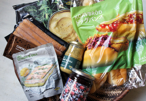 IKEAの食品をお買い物