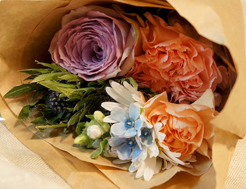 小さな花束の値段