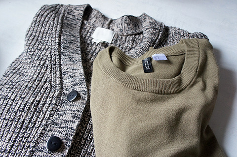 H&Mで買った秋物ニット