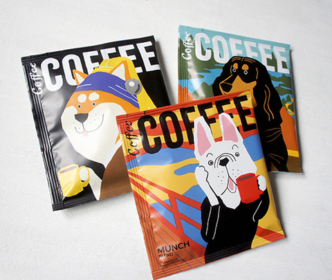 犬とアート好きにもぴったりな、アートミュージアムドリップコーヒー