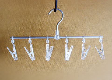 ちょい干しに便利な無印の直線ハンガー