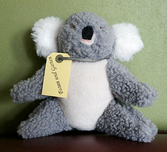 ハンドメイドのコアラのぬいぐるみ : とりあえず暮らす