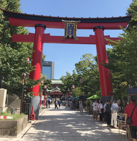はじめて富岡八幡宮骨董市へ