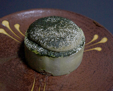 デルーカの季節限定抹茶のチーズケーキ