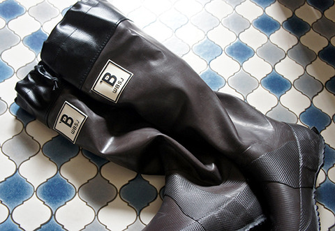 日本野鳥の会　バードウォッチング長靴を購入