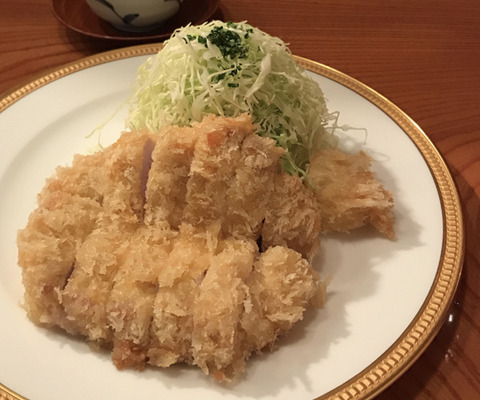 老舗洋食店　ぽん多本家のカツレツ