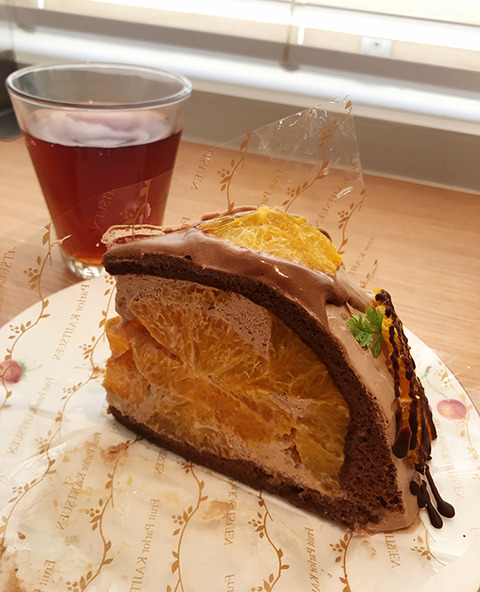 果実園リーベルのズコットをイートイン