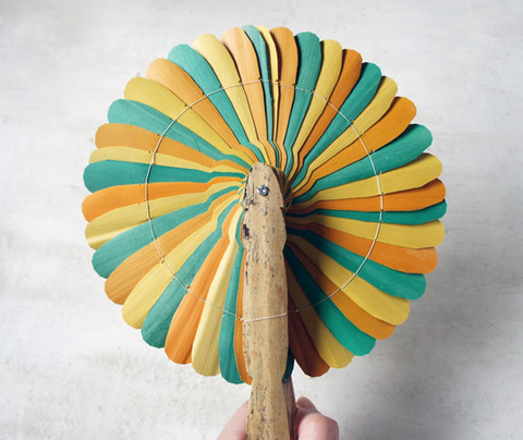 コンランショップで買ったPALM FAN