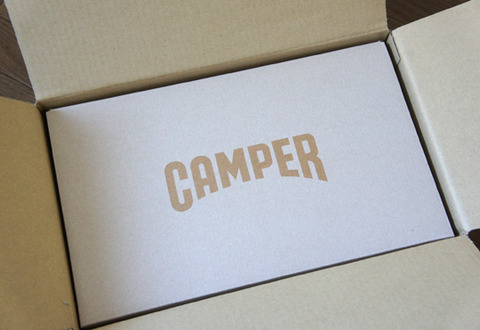 カンペールの公式サイトで初買い物