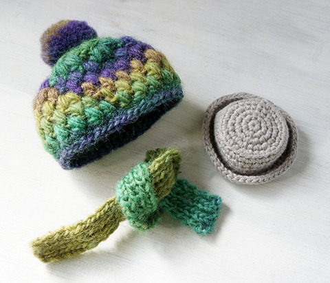 人形用の小さな帽子を購入