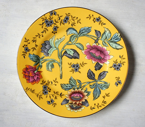 Wedgwood ワンダーラスト　イエロートンキンのプレートを購入