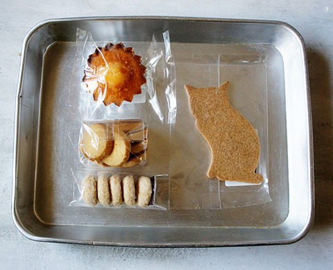 かわいいクッキーが評判の、菓子工房ルスルスの菓子を購入