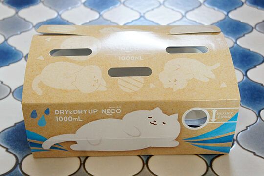 猫のパッケージがかわいい エコな除湿剤neco とりあえず暮らす