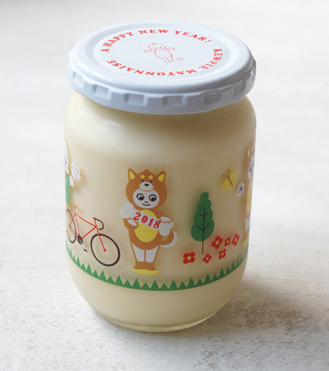 新年 干支瓶 キューピーマヨネーズのこと