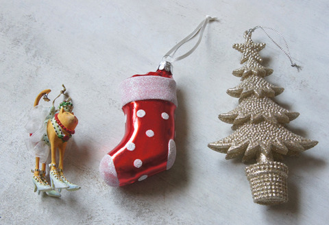 クリスマスのオーナメント