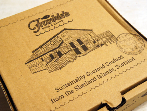 三越英国展で買ったフィッシュ＆チップス