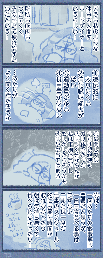 ハードゲイナーっていうらしいぜ、強そうじゃん(実際は貧弱)
