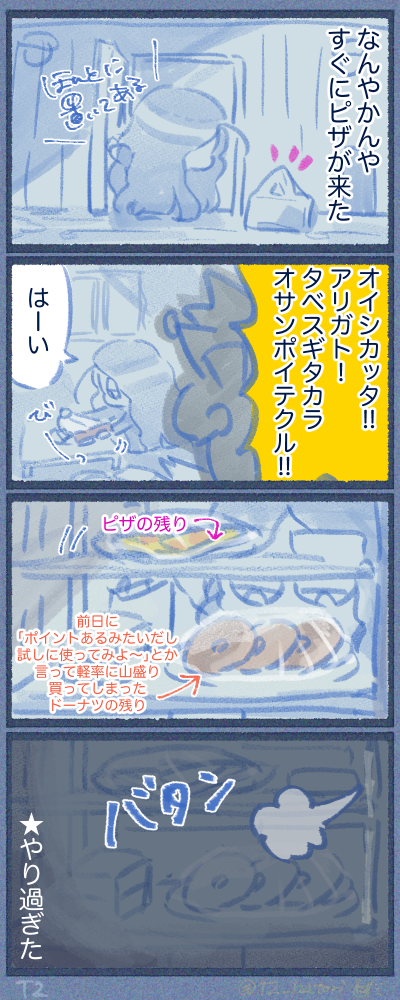 ピザ&ドーナツ祭りの豪遊