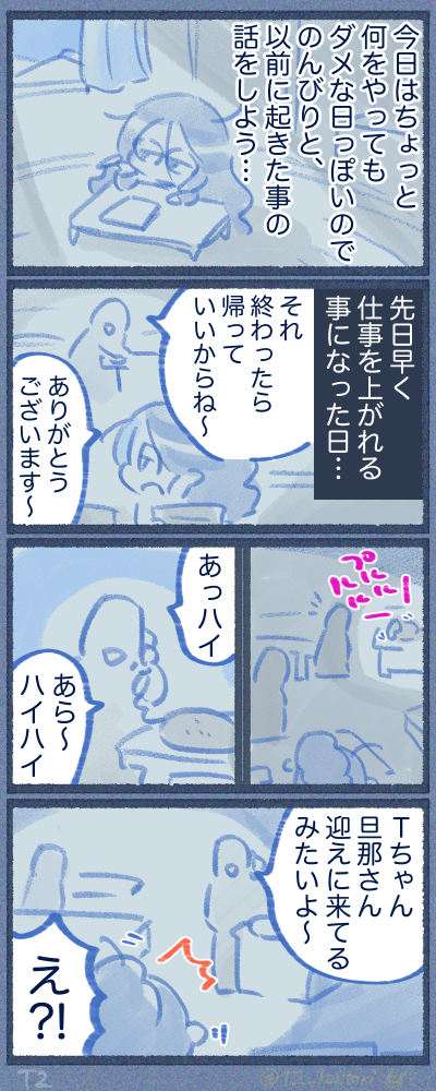 早上がりした日