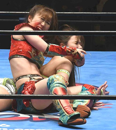 藤本つかさ Vs 雪妃真矢 前編 アイスリボンマーチ21 ガトーアイス チョコパ