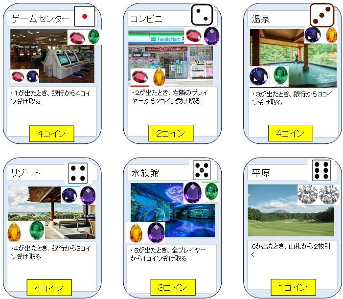 自作ボードゲーム ジュエルトレーダー ２人 １２人用 トロの日記 自作カードゲーム
