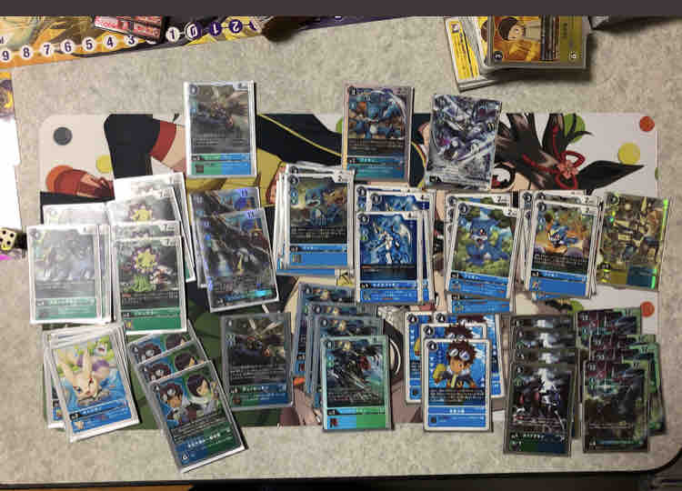 デジモンカード青緑ジョグレスデッキ