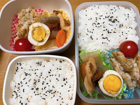 本日のお弁当　おでん