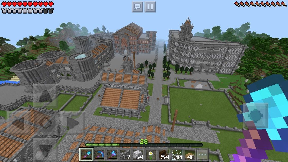 張りぼてハウスは街の賑わい 焼菓子のマイクラｐｅ