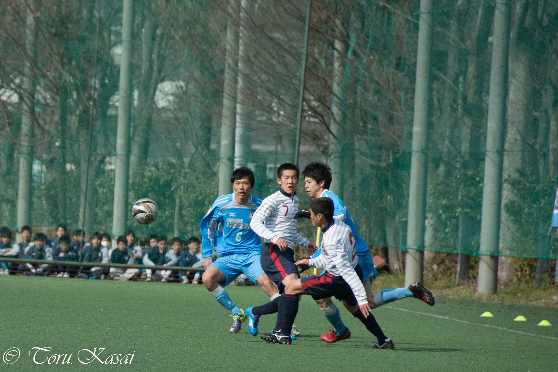14tリーグ 修徳高校戦 覗き窓 ファインダー 越しの高校サッカー