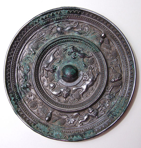 草葉文鏡と海獣葡萄鏡 : とーるブロ