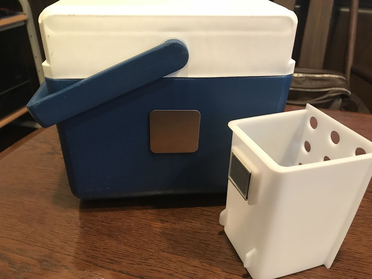 簡単 ワカサギ電動リール用スタンド Toruちゃんどこ行くの