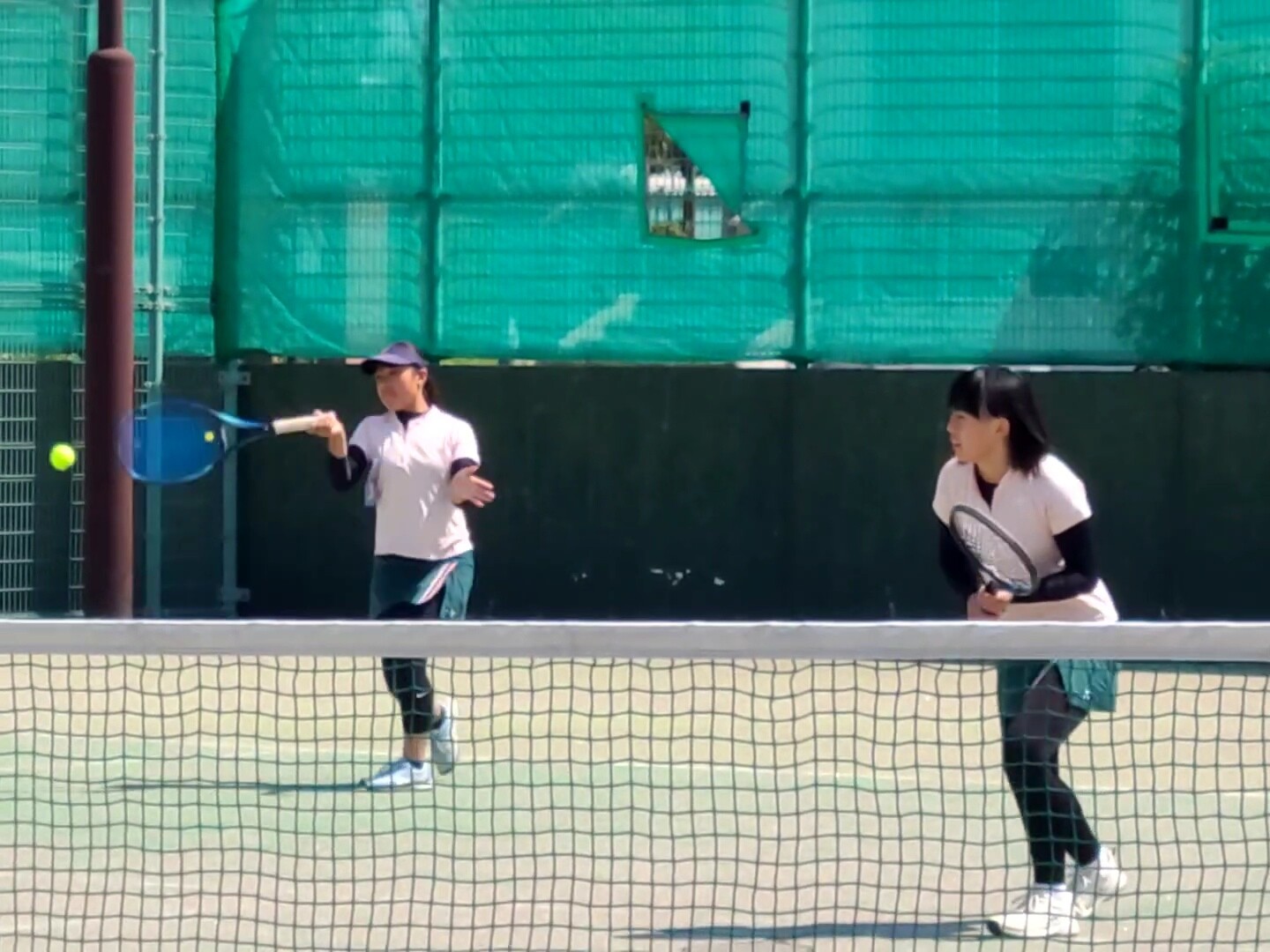 東陵高校テニス部のblog:新進ダブルス大会・女子結果速報
