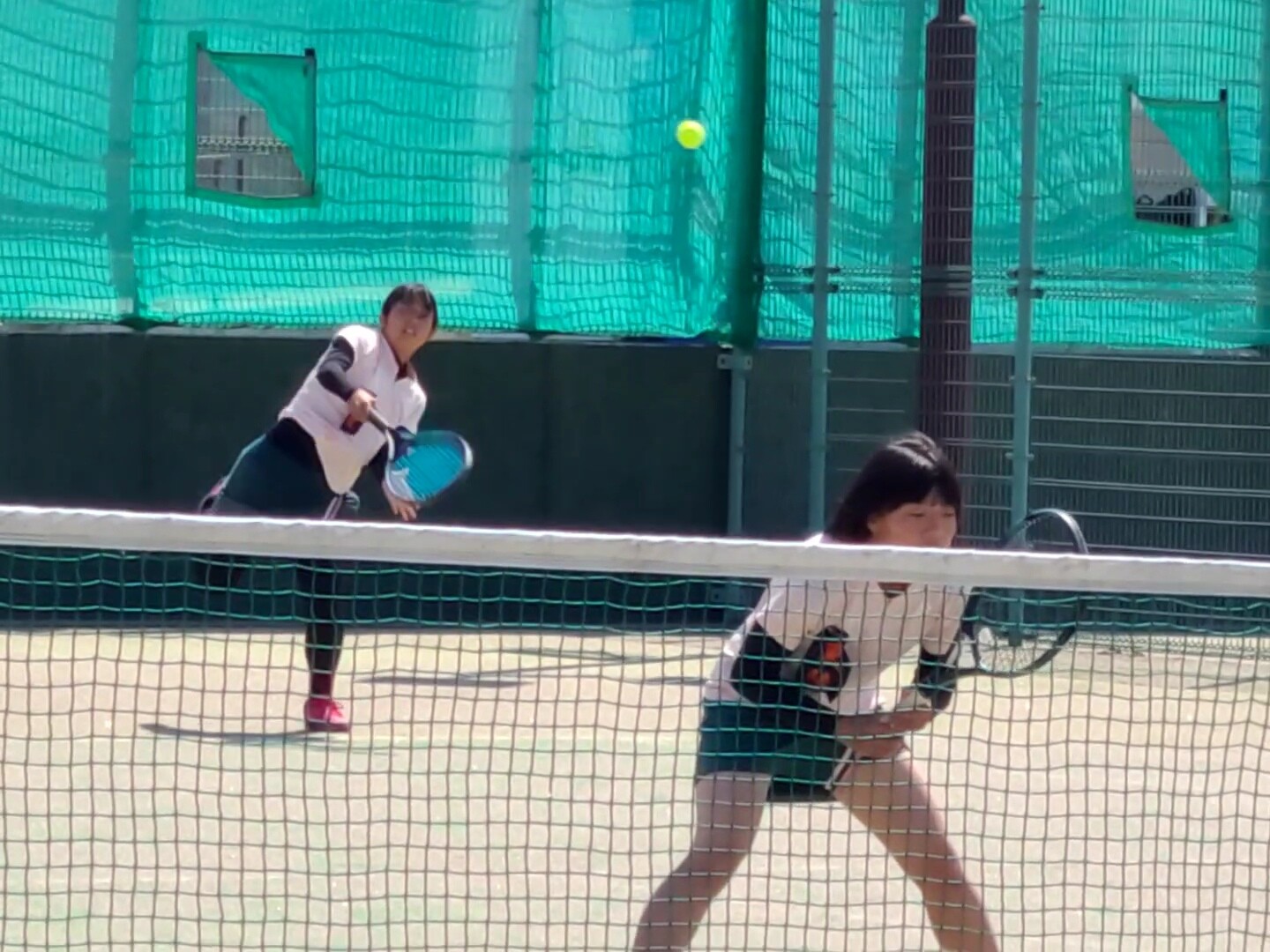 東陵高校テニス部のblog:新進ダブルス大会・女子結果速報