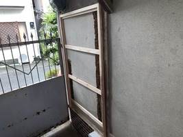 復旧工事下地