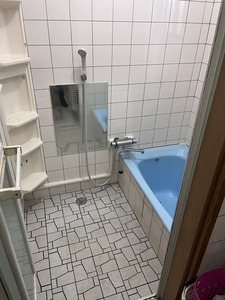 浴室解体前