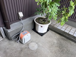 基礎補強型枠撤去