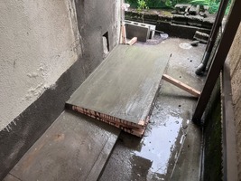 生コン打設