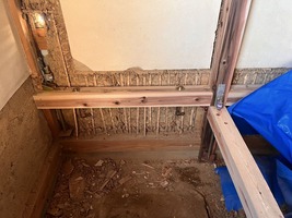 土台・柱新設・金物補強