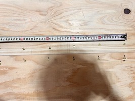 固定ビスピッチ