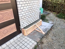 基礎補強生コン打設