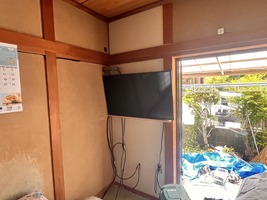 テレビ復旧