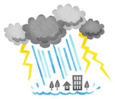 大雨