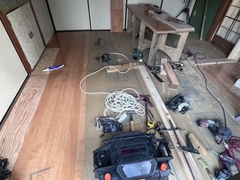 フロアー工事