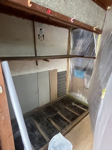 解体工事中