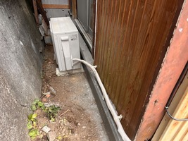 基礎補強型枠撤去