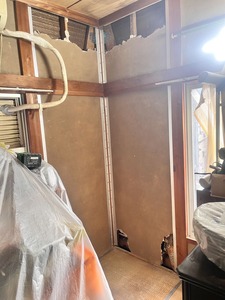 アルミアングル下地