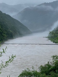 もうすぐ沈下橋