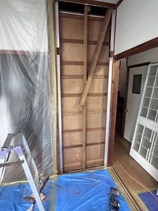 アルミアングル下地