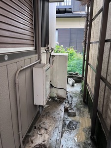 撤去後