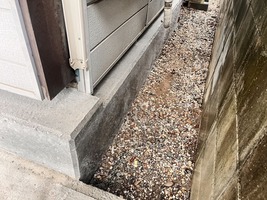 基礎補強型枠撤去